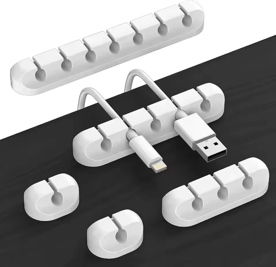 Silicone USB Cable Organizer U - огляд і ціна Desk Setup Organization