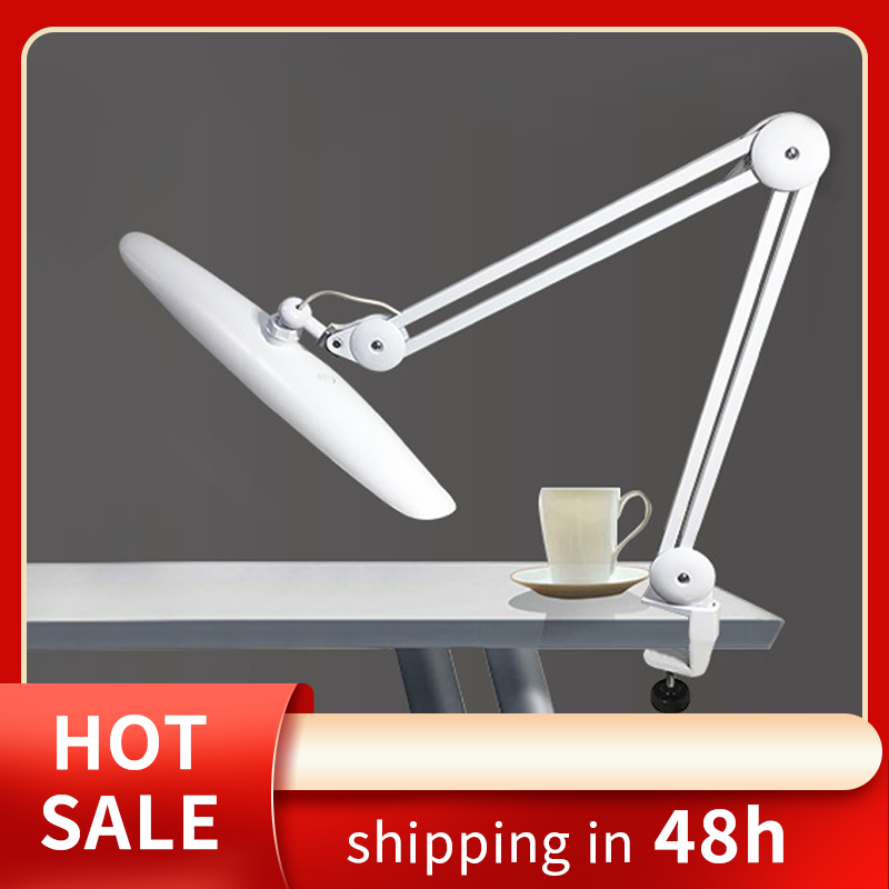 24W LED Desk Lamp with Clam 19 - огляд і ціна Desk Setup Room
