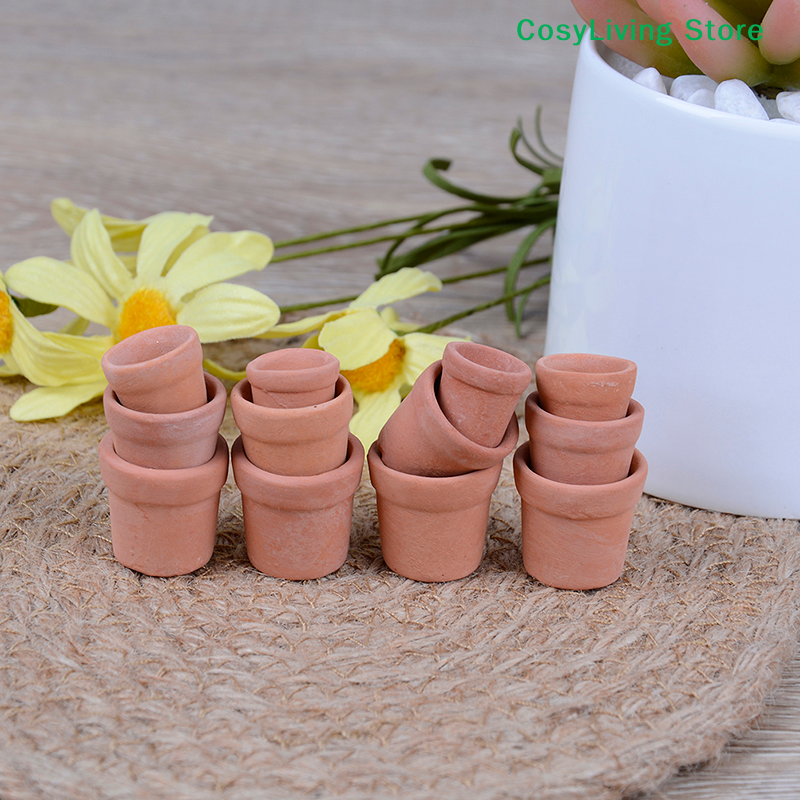 12Pcs/Set 1:12 Miniature Handm - огляд і ціна Desk Setup Plant