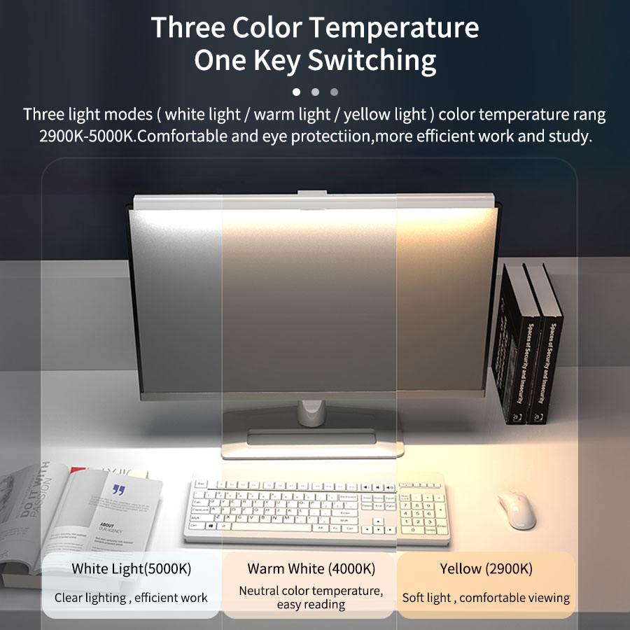 50cm Computer Monitor Light Ba - огляд і ціна Desk Setup Room