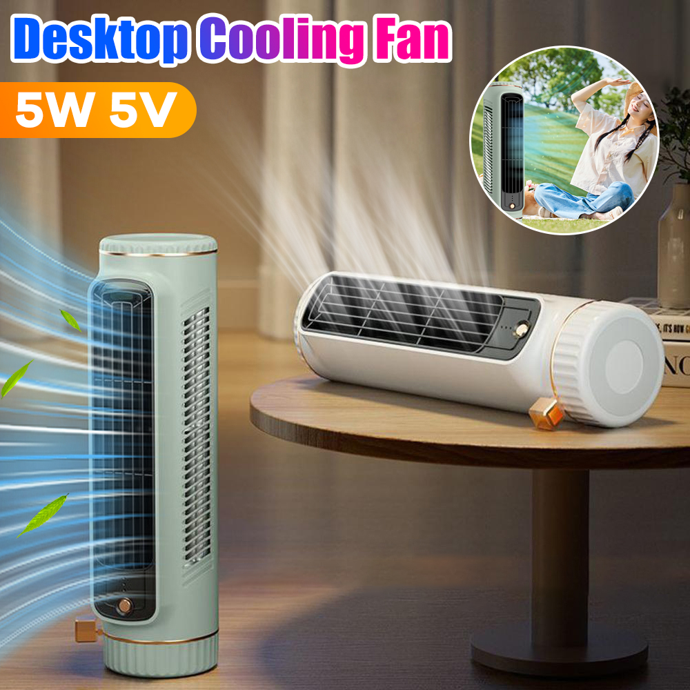 Household Desktop Tower Fan Po - огляд і ціна Desk Setup Room