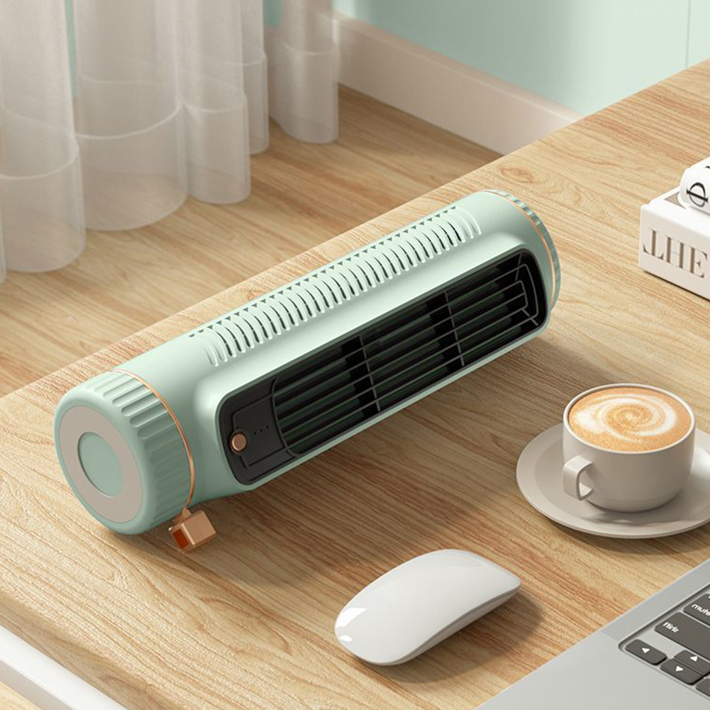 Household Desktop Tower Fan Po - огляд і ціна Desk Setup Room