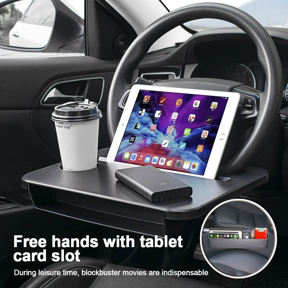 Multi-used Car Tray Laptop Des - огляд і ціна Desk Setup Organization