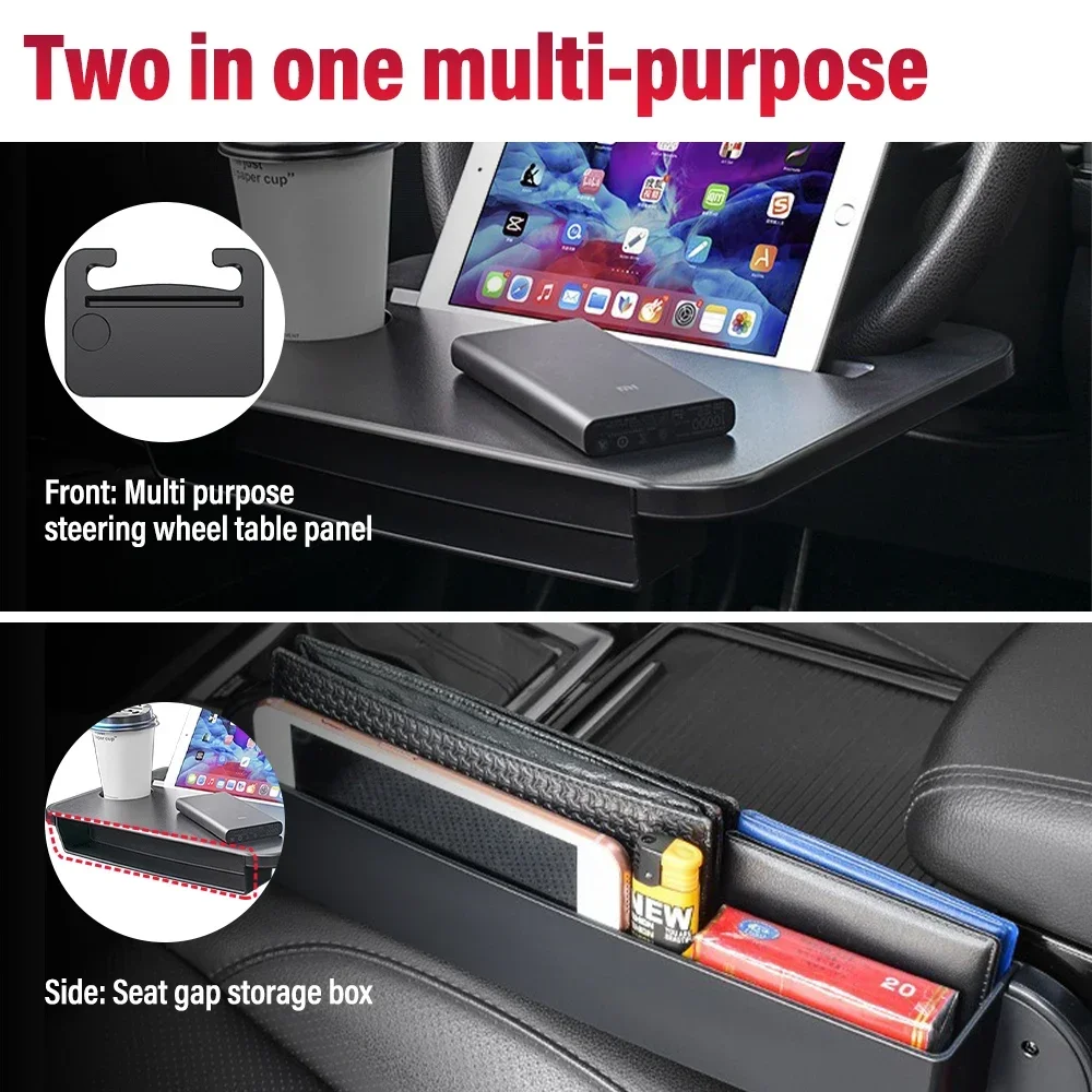 Multi-used Car Tray Laptop Des - огляд і ціна Desk Setup Organization