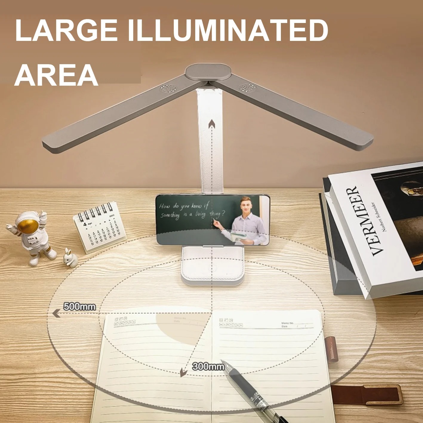 LED Desk Lamp 3 Levels Dimmabl - огляд і ціна Desk Setup Tech