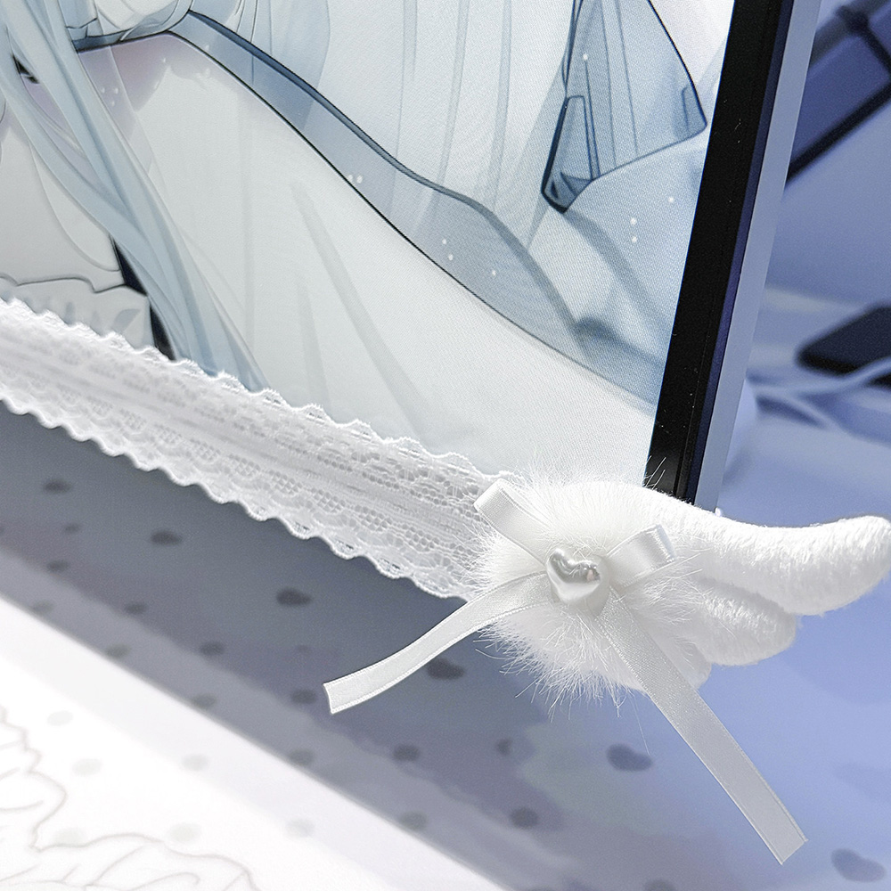 New Screen Decor White Lace Mo - огляд і ціна Desk Setup Tech