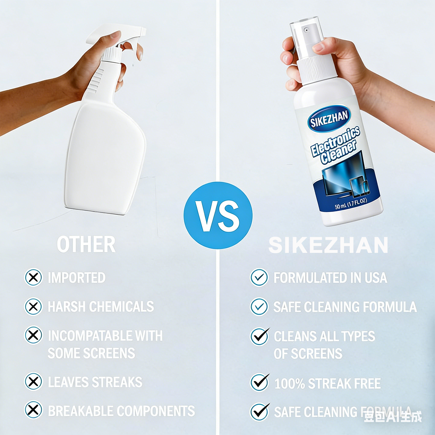 Screen Cleaner Spray & Microfi - огляд і ціна Monitor Cleaning Kit