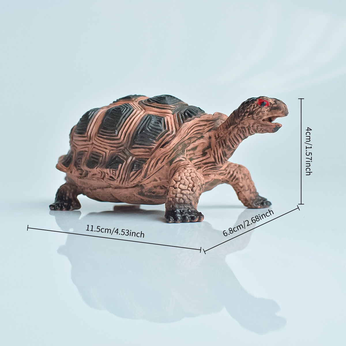 Painted Realistic Animal Turtl - огляд і ціна Desk Setup Plant