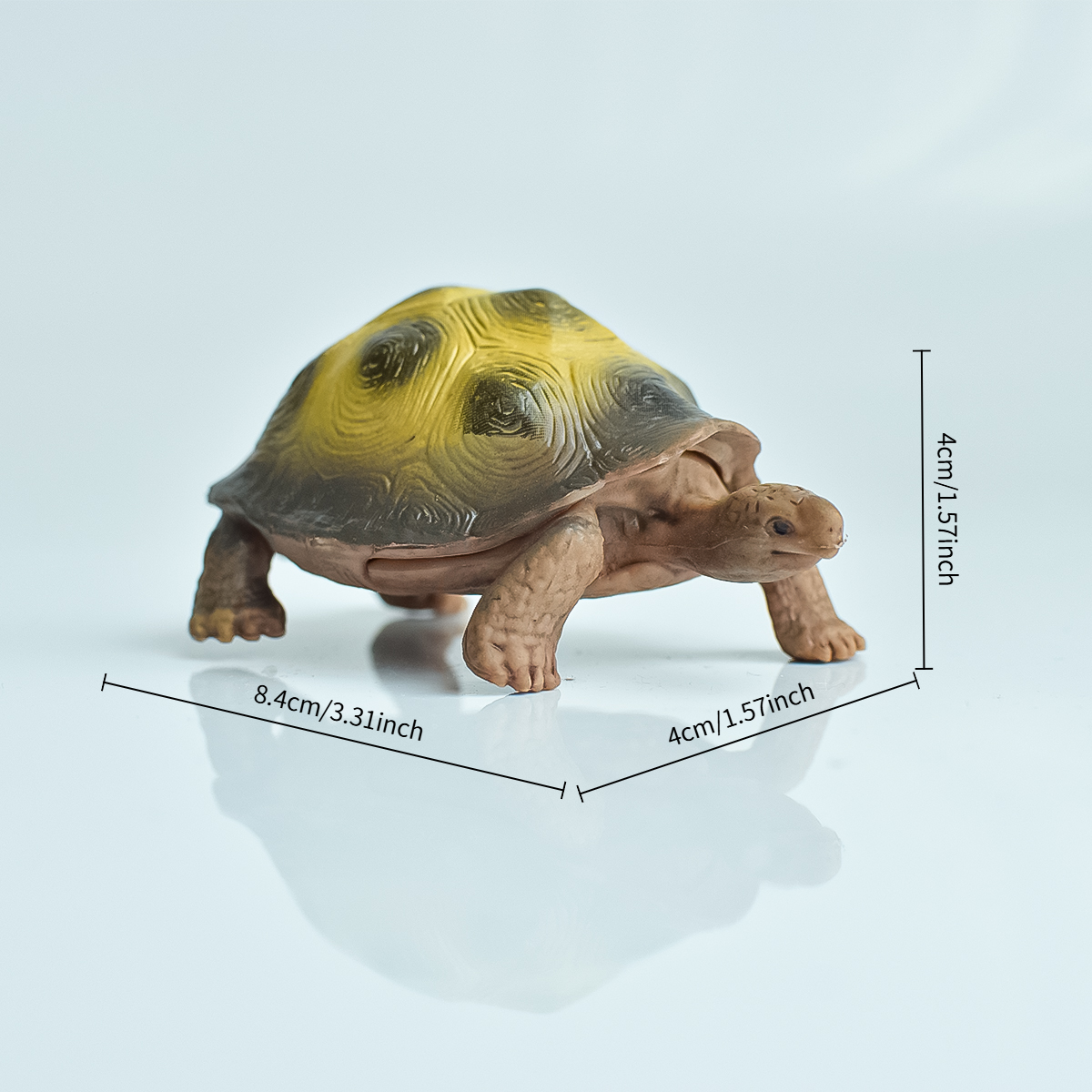 Painted Realistic Animal Turtl - огляд і ціна Desk Setup Plant