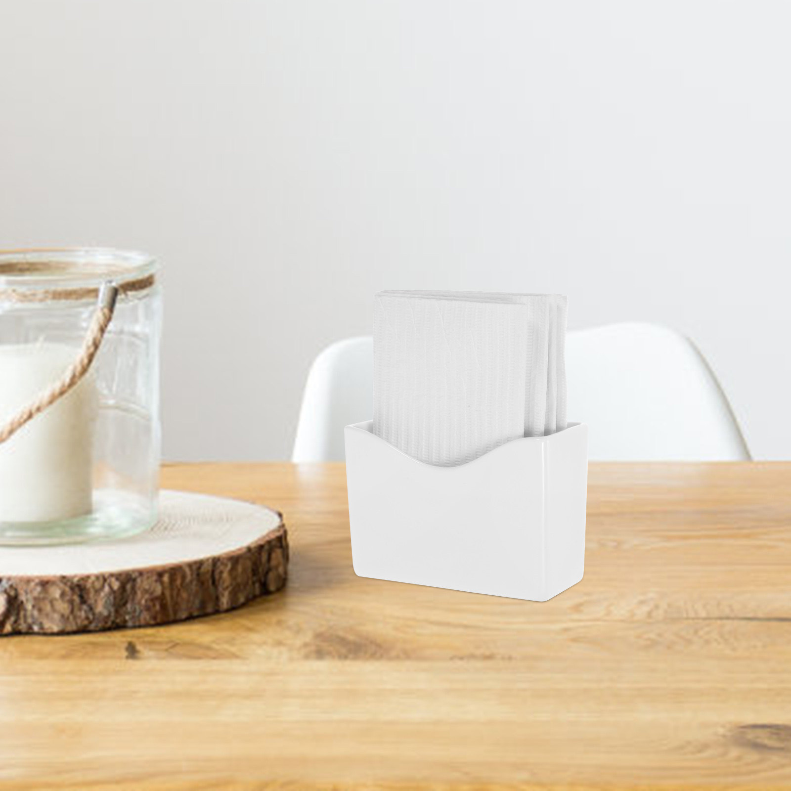 Ceramic Napkin Holder Modern S - огляд і ціна Desk Setup Room