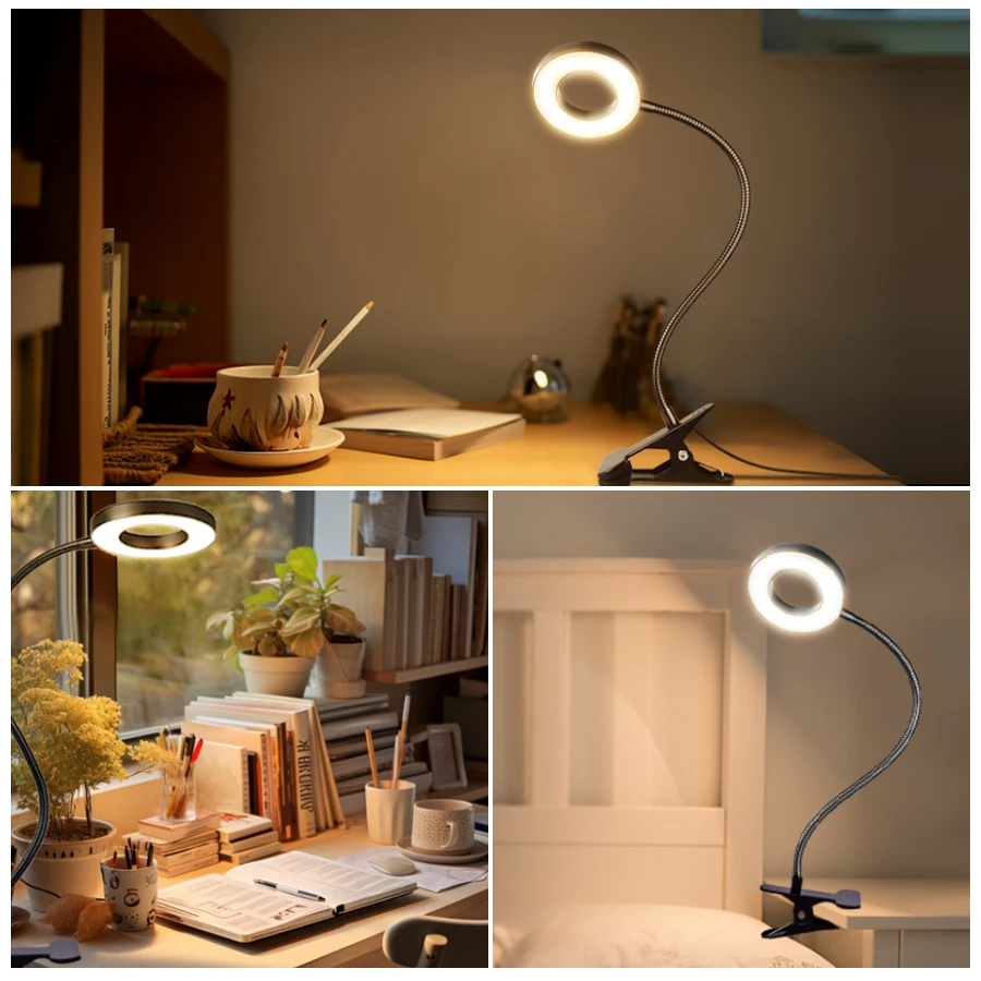 LED Desk Lamp Clip Light Recha - огляд і ціна Desk Setup Tech