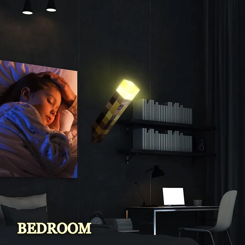 Torch LED Lamp Potion Bottle L - огляд і ціна Desk Setup Room