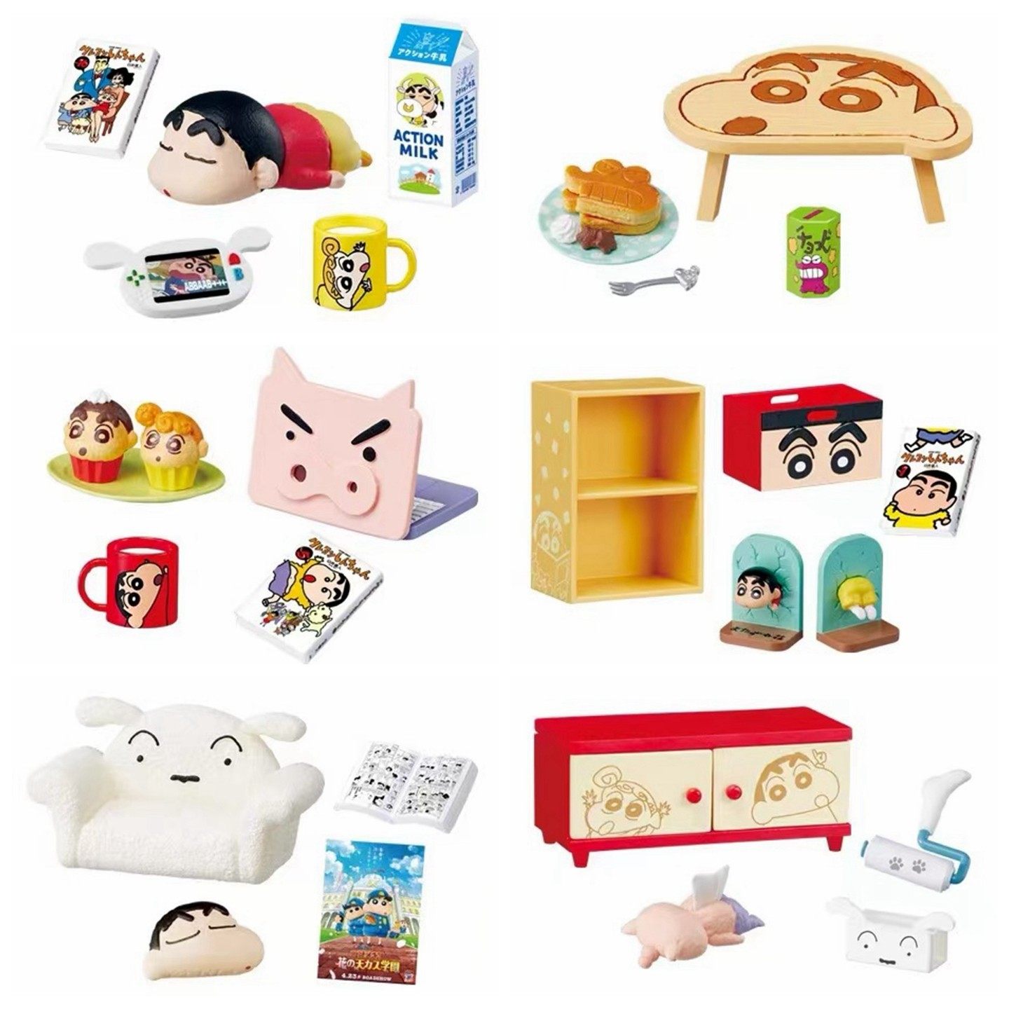 Rement Crayon Shinchan Miniatu - огляд і ціна Desk Setup Equipment