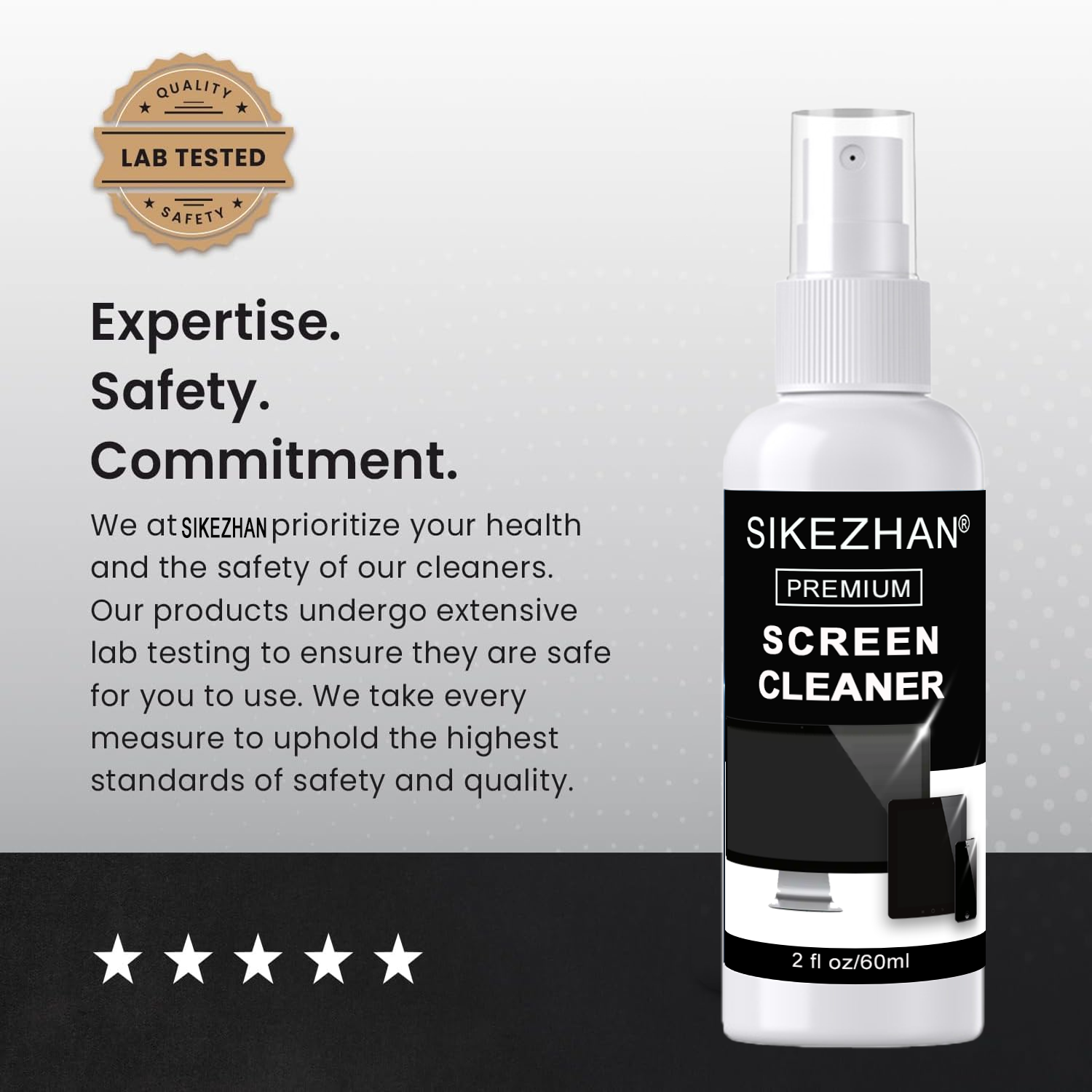 Premium 60ml Screen Cleaner Sp - огляд і ціна Monitor Cleaning Kit