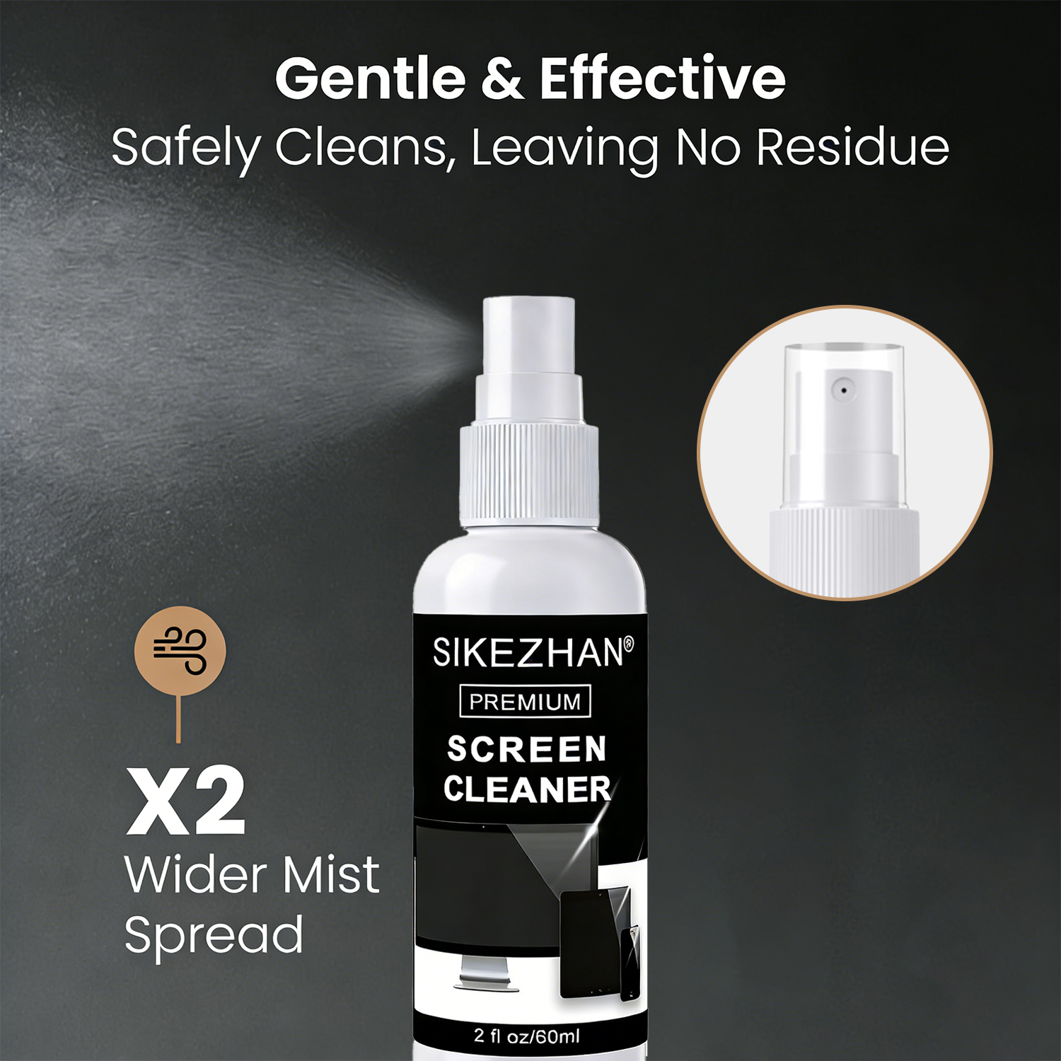 Premium 60ml Screen Cleaner Sp - огляд і ціна Monitor Cleaning Kit