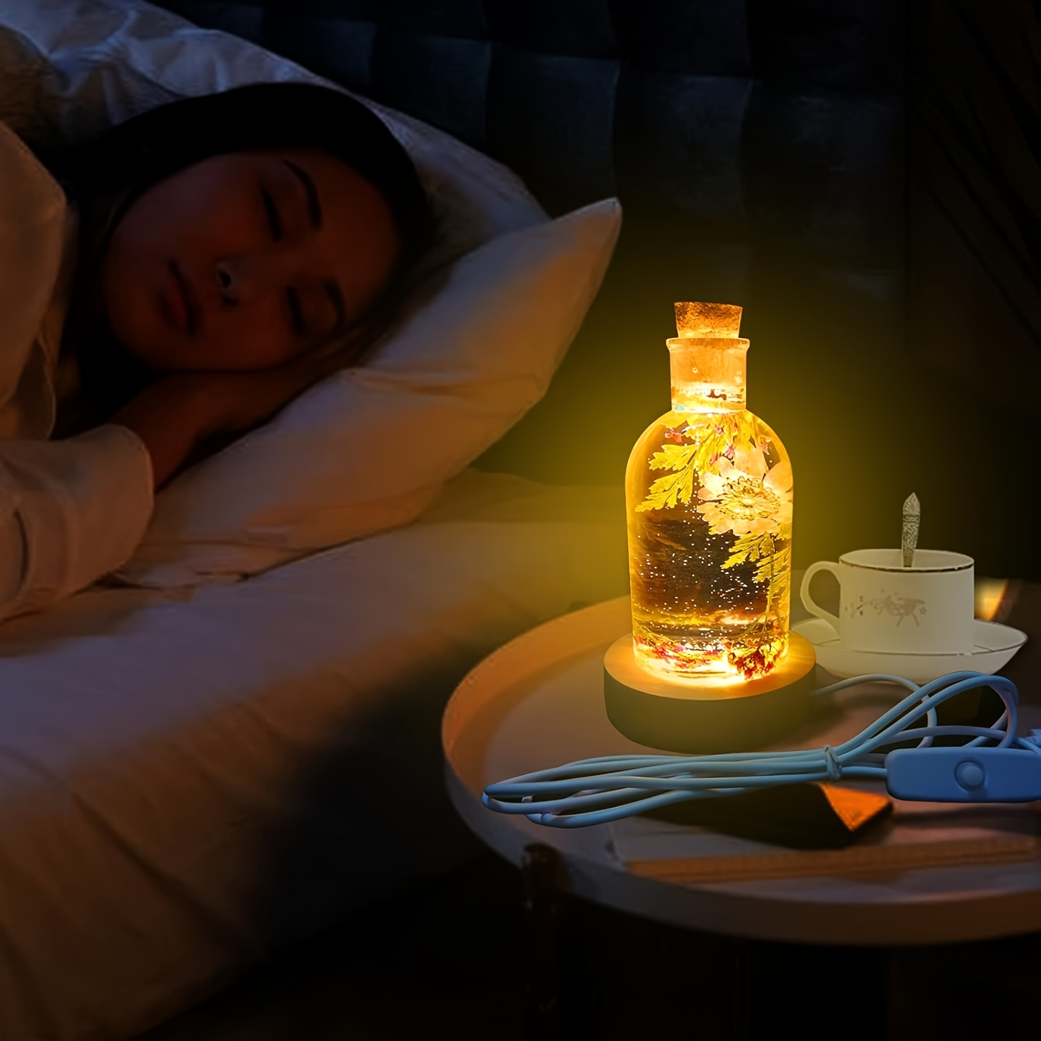 Drift Bottle Light Resin Mold  - огляд і ціна Desk Setup Equipment