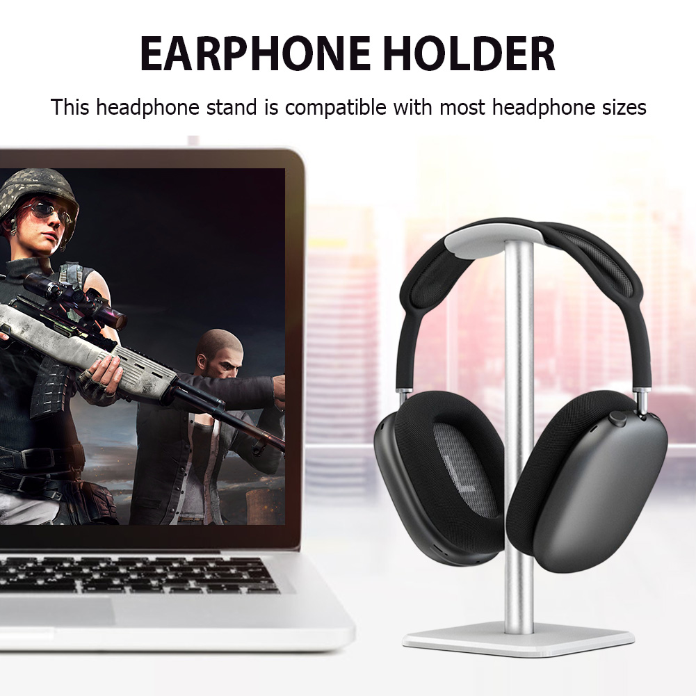 Headphone Holder Rack Aluminiu - огляд і ціна Desk Setup Organization