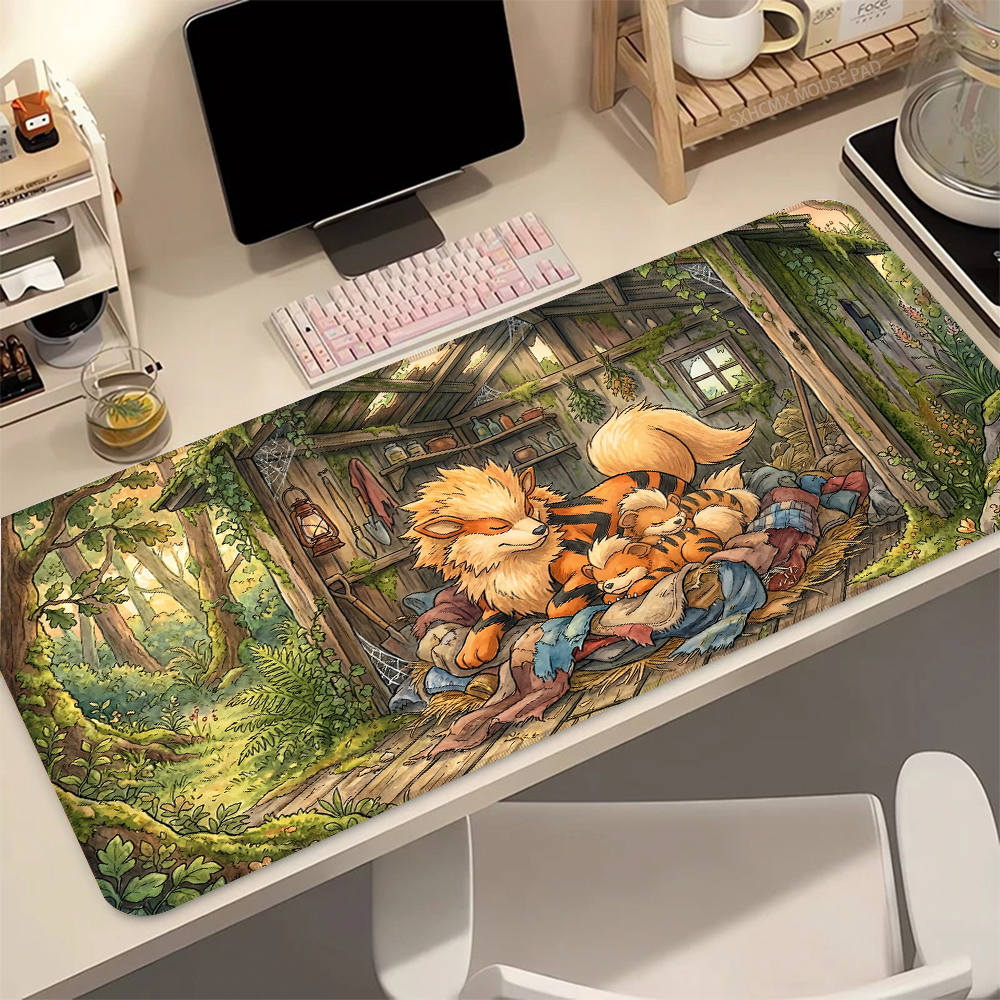 Cute Cartoon Mouse Pad Kawaii  - огляд і ціна Desk Setup Equipment