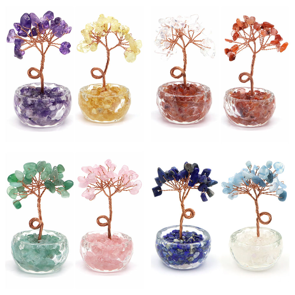 Natural Gemstone Crystal Lucky - огляд і ціна Desk Setup Room