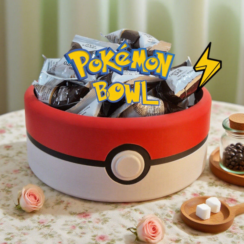 New Pokemon Poke Ball Snack Tr - огляд і ціна Desk Setup Equipment