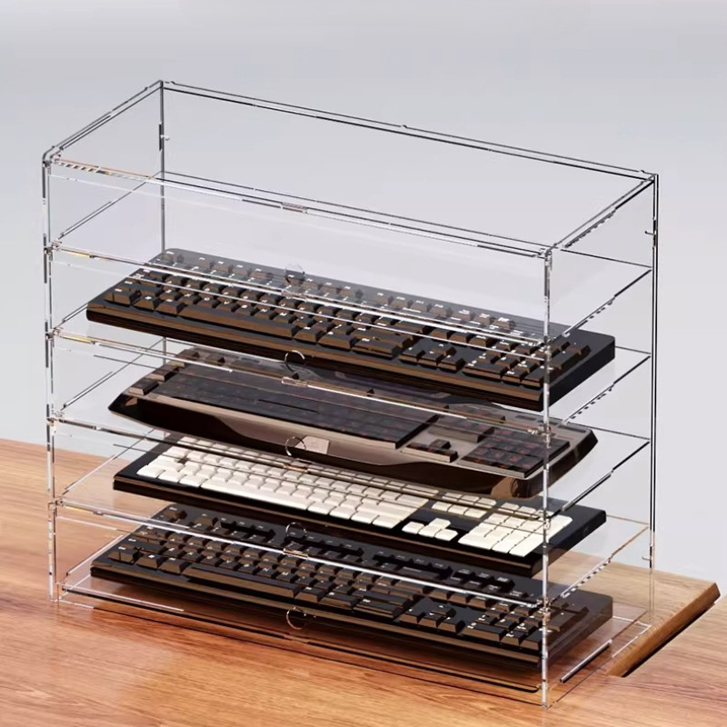 Premium Clear Acrylic Dustproo - огляд і ціна Desk Setup Gaming