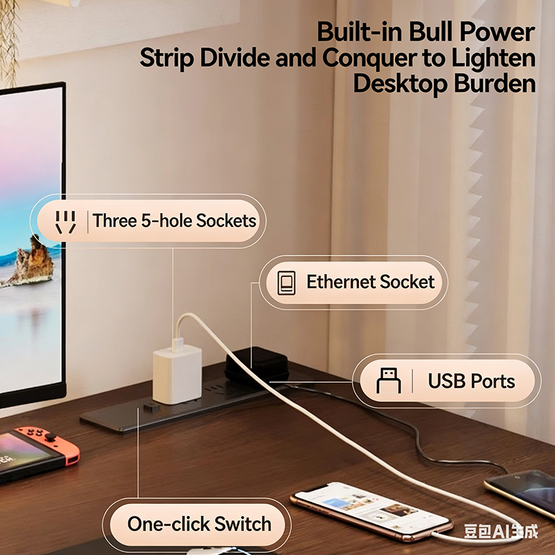 Modern Iron Dual Motor Electri - огляд і ціна Desk Setup Dual Monitor