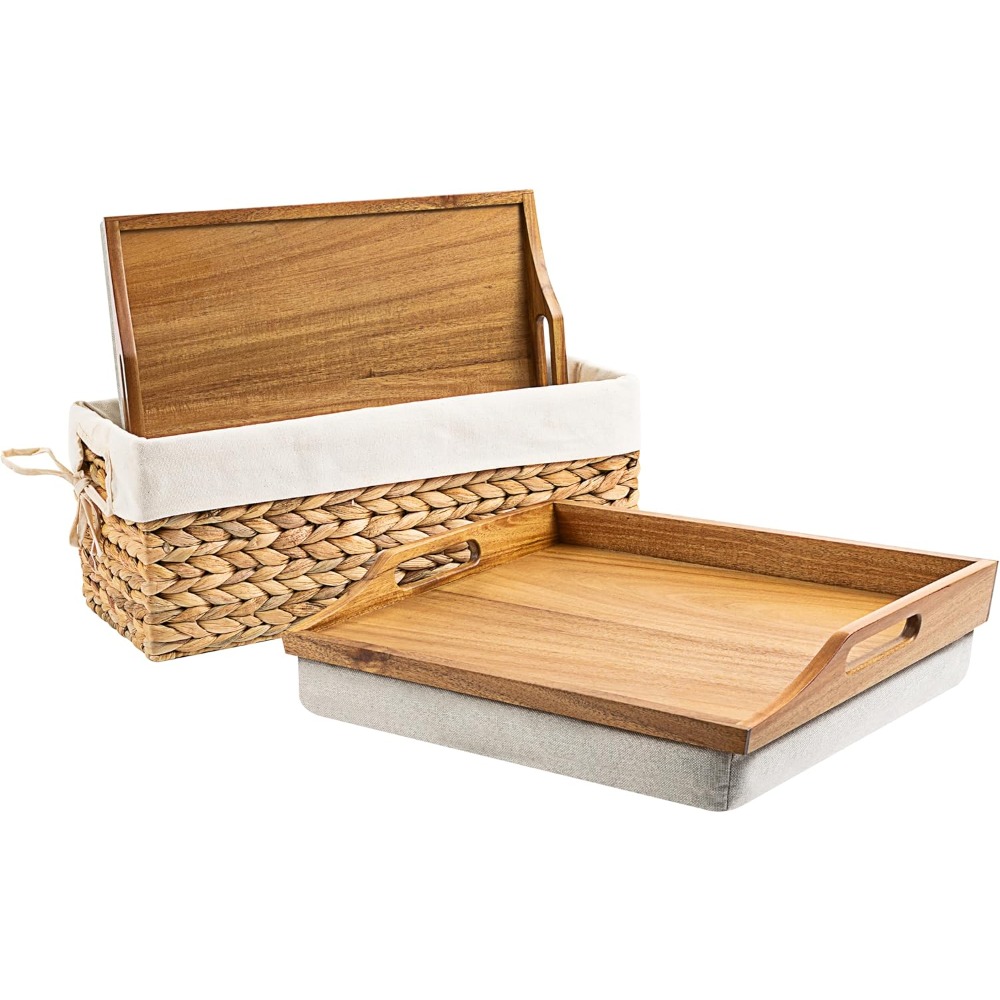 US Shipping Acacia Wood Bed Tr - огляд і ціна Desk Setup Desk
