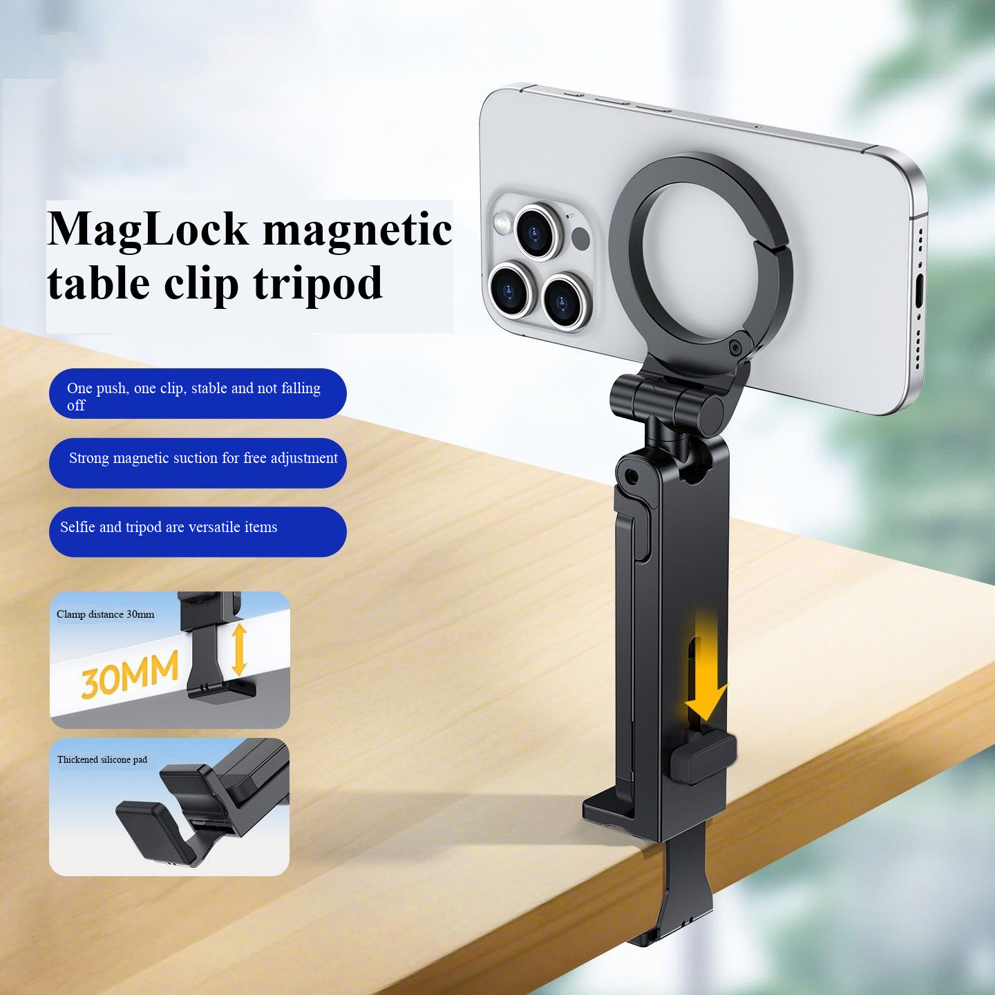 New magnetic phone holder, des - огляд і ціна Desk Setup Desk
