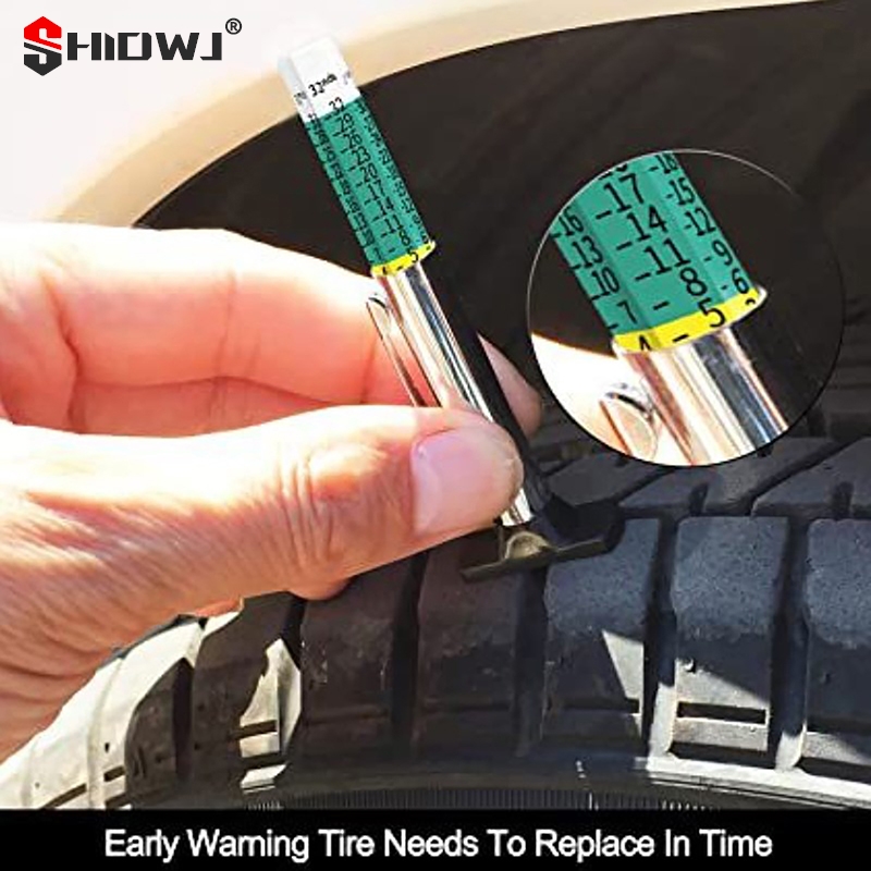 25mm Car Tyre Tire Tread Depth - огляд і ціна Monitor Cleaning Kit