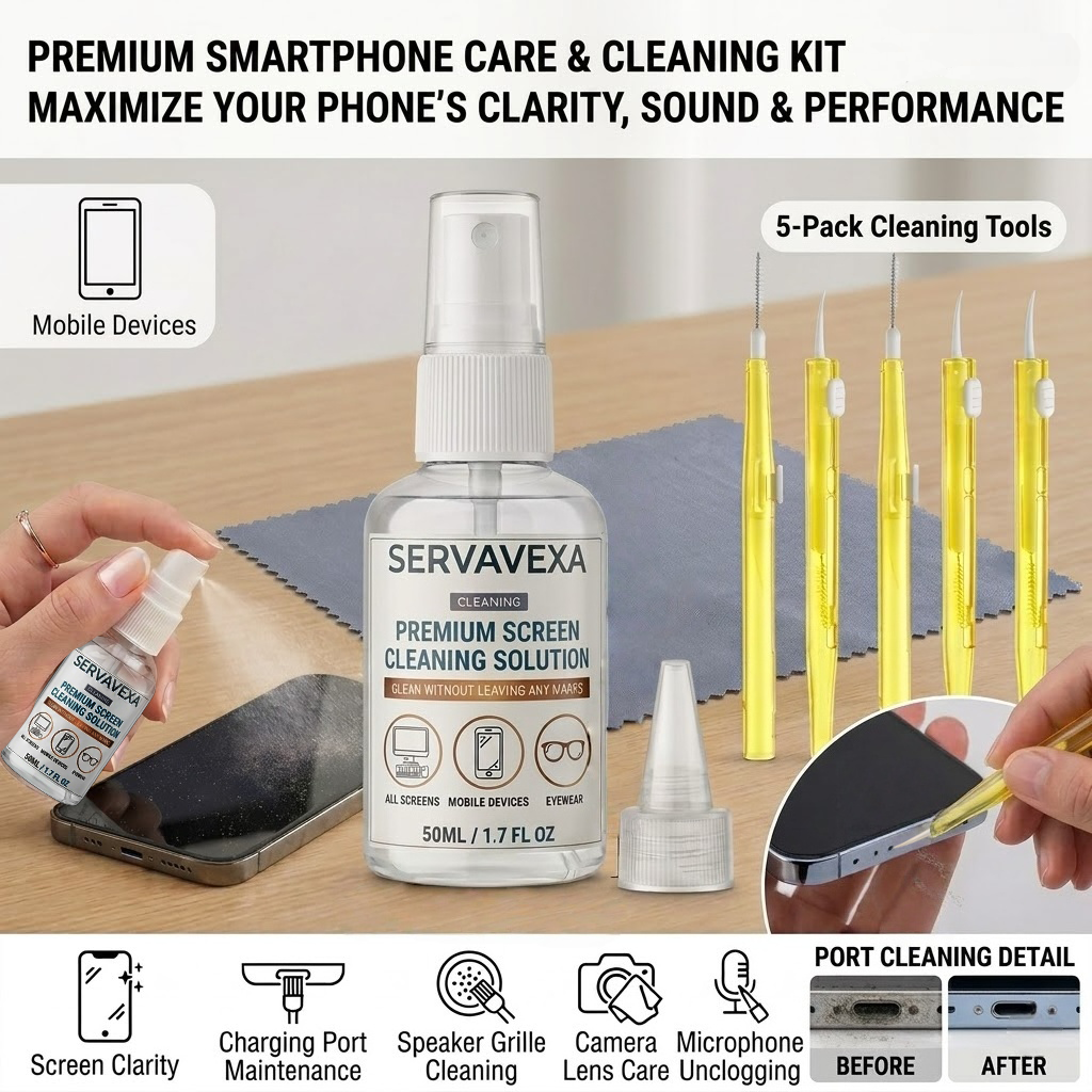 7-in-1 Screen Cleaner Spray Ki - огляд і ціна Monitor Cleaning Kit
