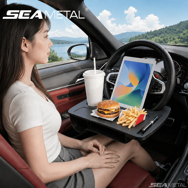 SEAMETAL Car Steering Wheel Ta - огляд і ціна Desk Setup Desk