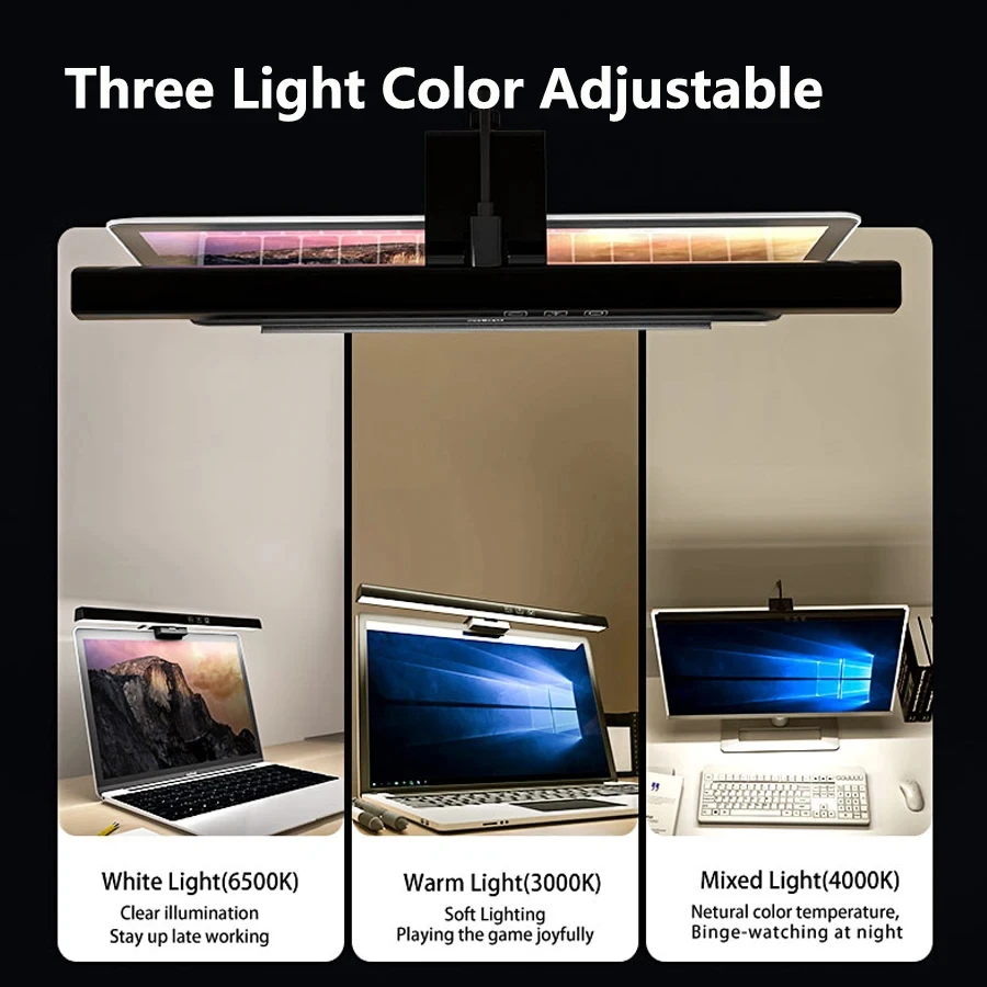 33cm 50cm LED Monitor Light Re - огляд і ціна Desk Setup Tech
