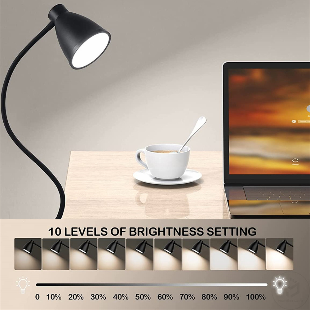 Desk Lamp Reading Light 3 Colo - огляд і ціна Desk Setup Tech