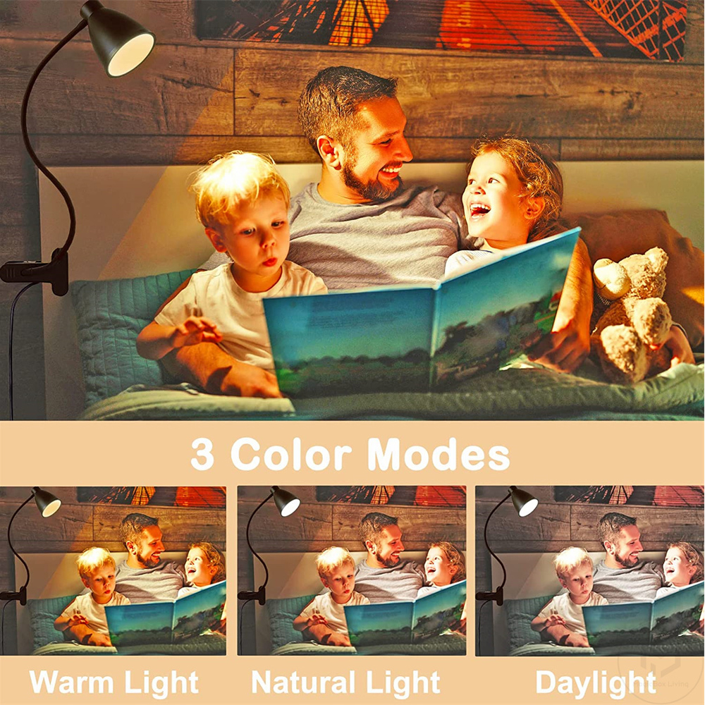 Desk Lamp Reading Light 3 Colo - огляд і ціна Desk Setup Tech