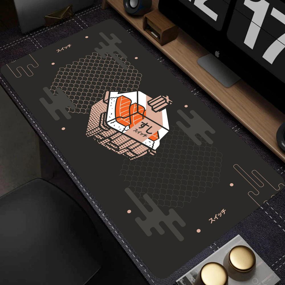 Tech Abstract Pattern Large Mo - огляд і ціна Desk Setup Tech