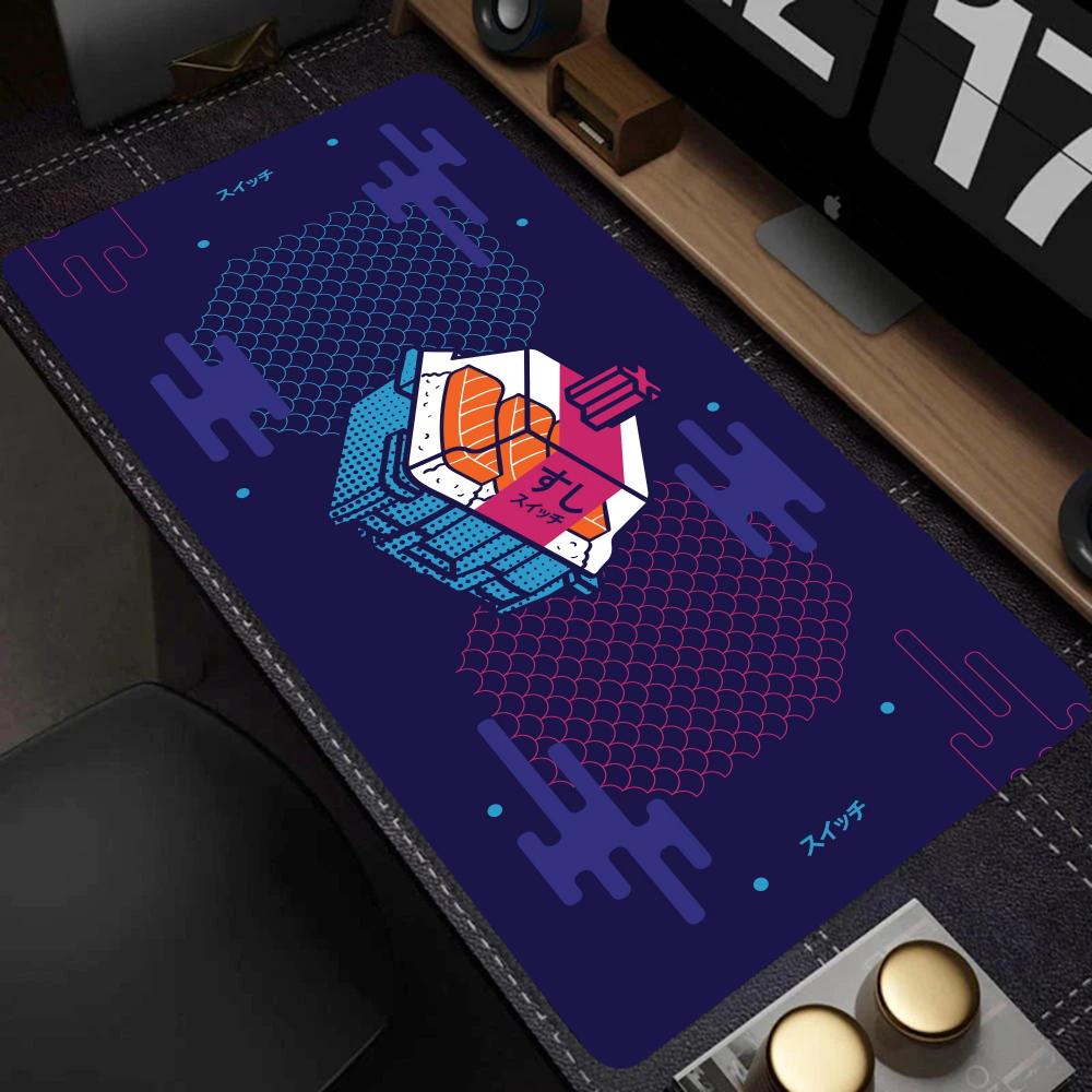 Tech Abstract Pattern Large Mo - огляд і ціна Desk Setup Tech
