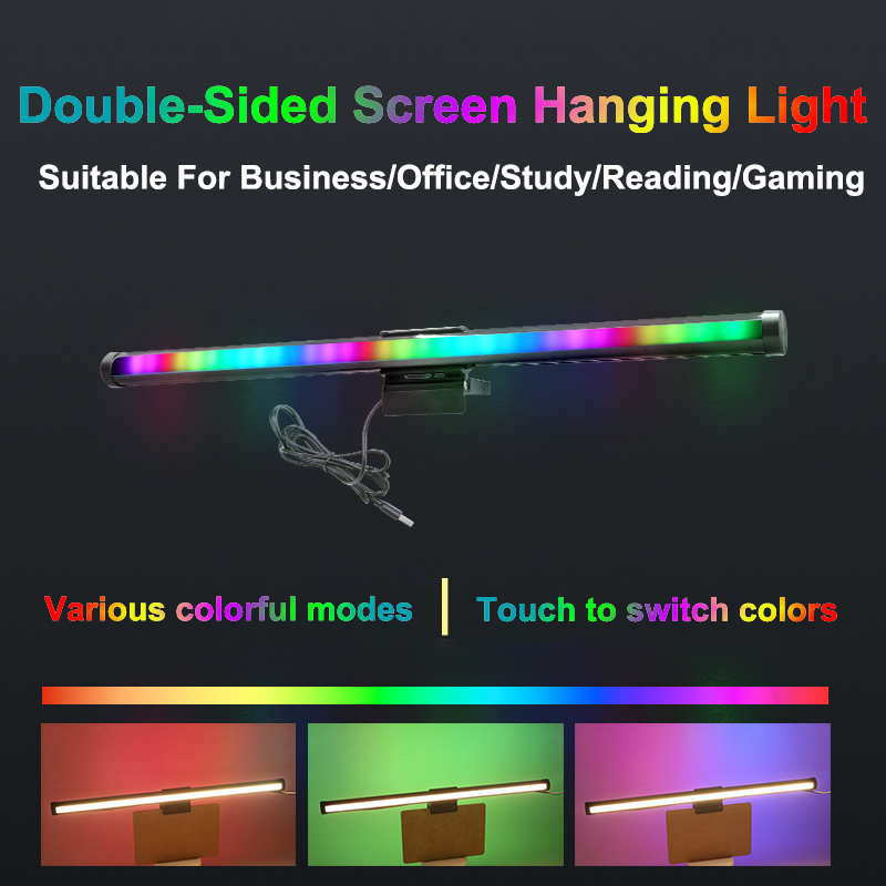 40CM RGB Atmosphere Table Lamp - огляд і ціна Desk Setup Room
