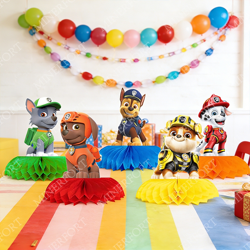 Paw Patrol Theme Honeycomb Ani - огляд і ціна Desk Setup Desk