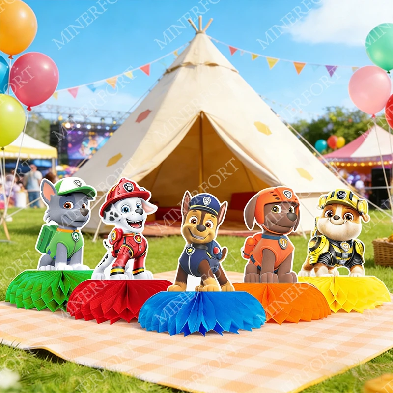 Paw Patrol Theme Honeycomb Ani - огляд і ціна Desk Setup Desk