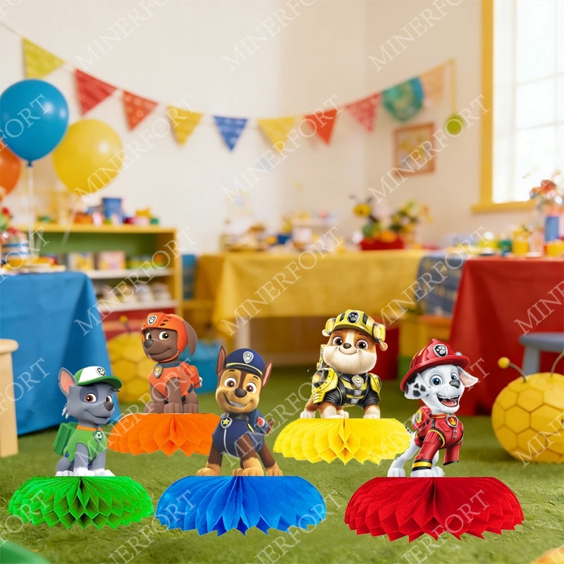 Paw Patrol Theme Honeycomb Ani - огляд і ціна Desk Setup Desk