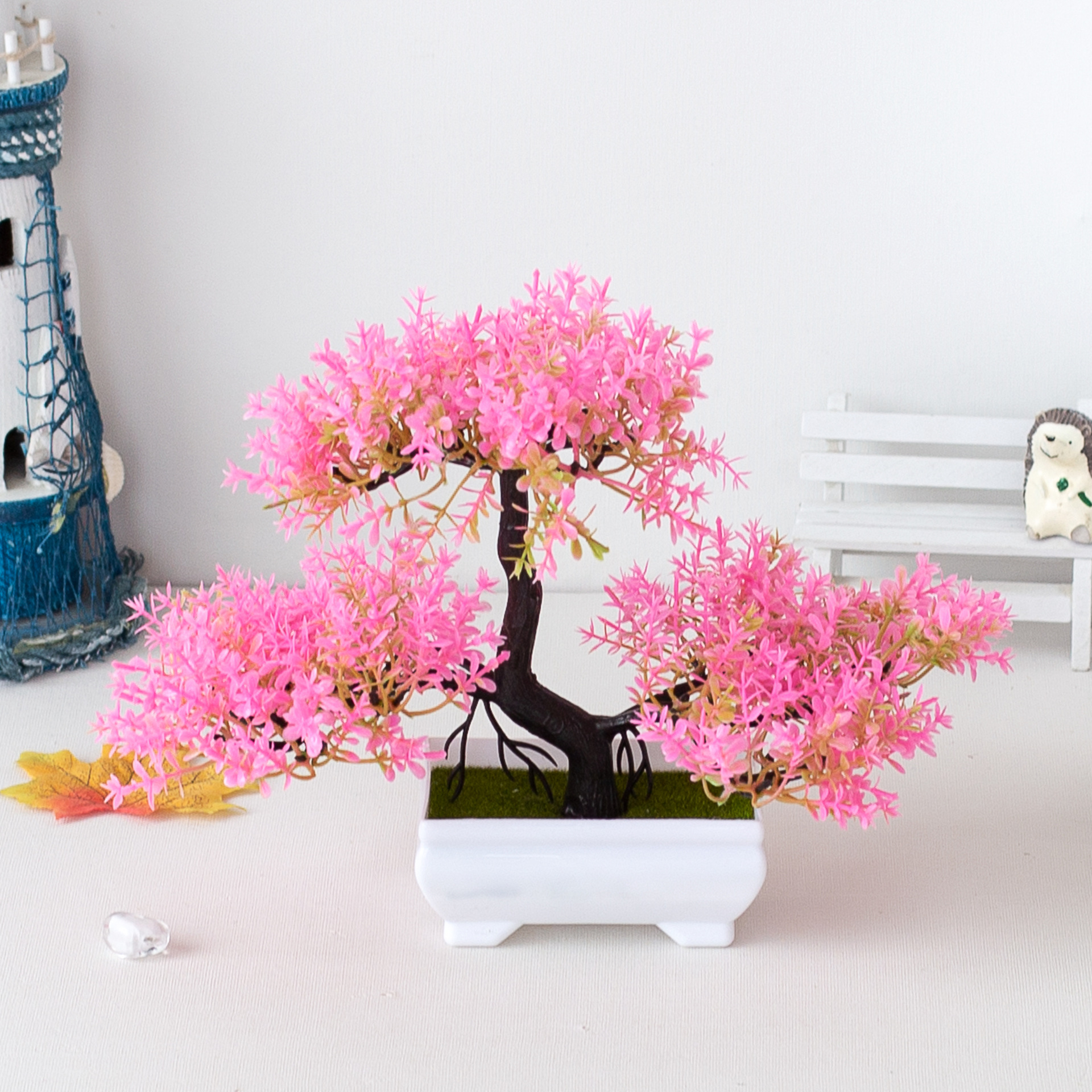 Artificial Plants Bonsai Fake  - огляд і ціна Desk Setup Plant