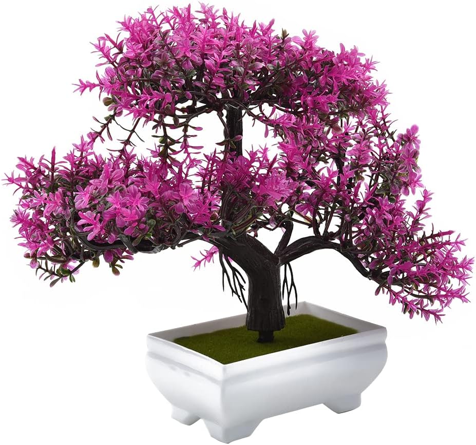 Artificial Plants Bonsai Fake  - огляд і ціна Desk Setup Plant