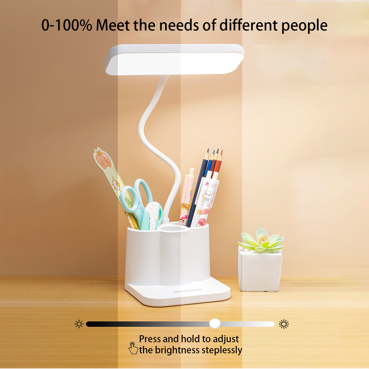 USB LED Table Lamp 3 Colors Ey - огляд і ціна Desk Setup Tech