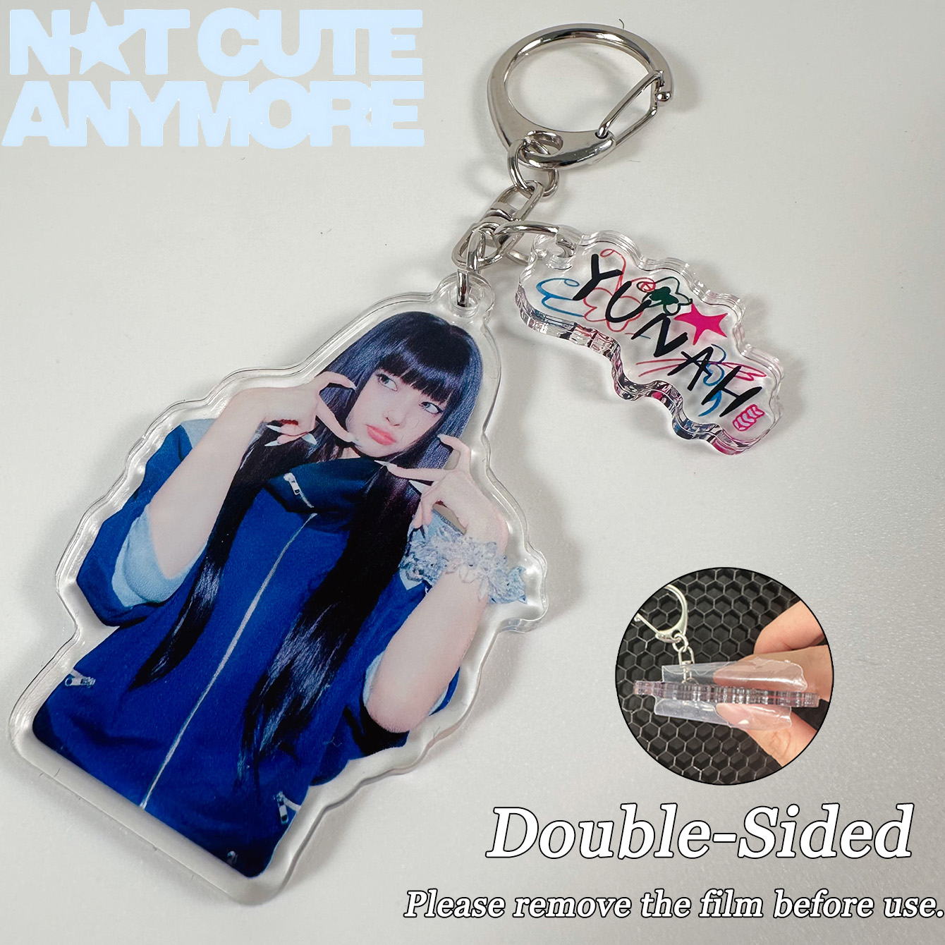 Illit Keychain, Wonhee, Iroha, - огляд і ціна Desk Setup Room