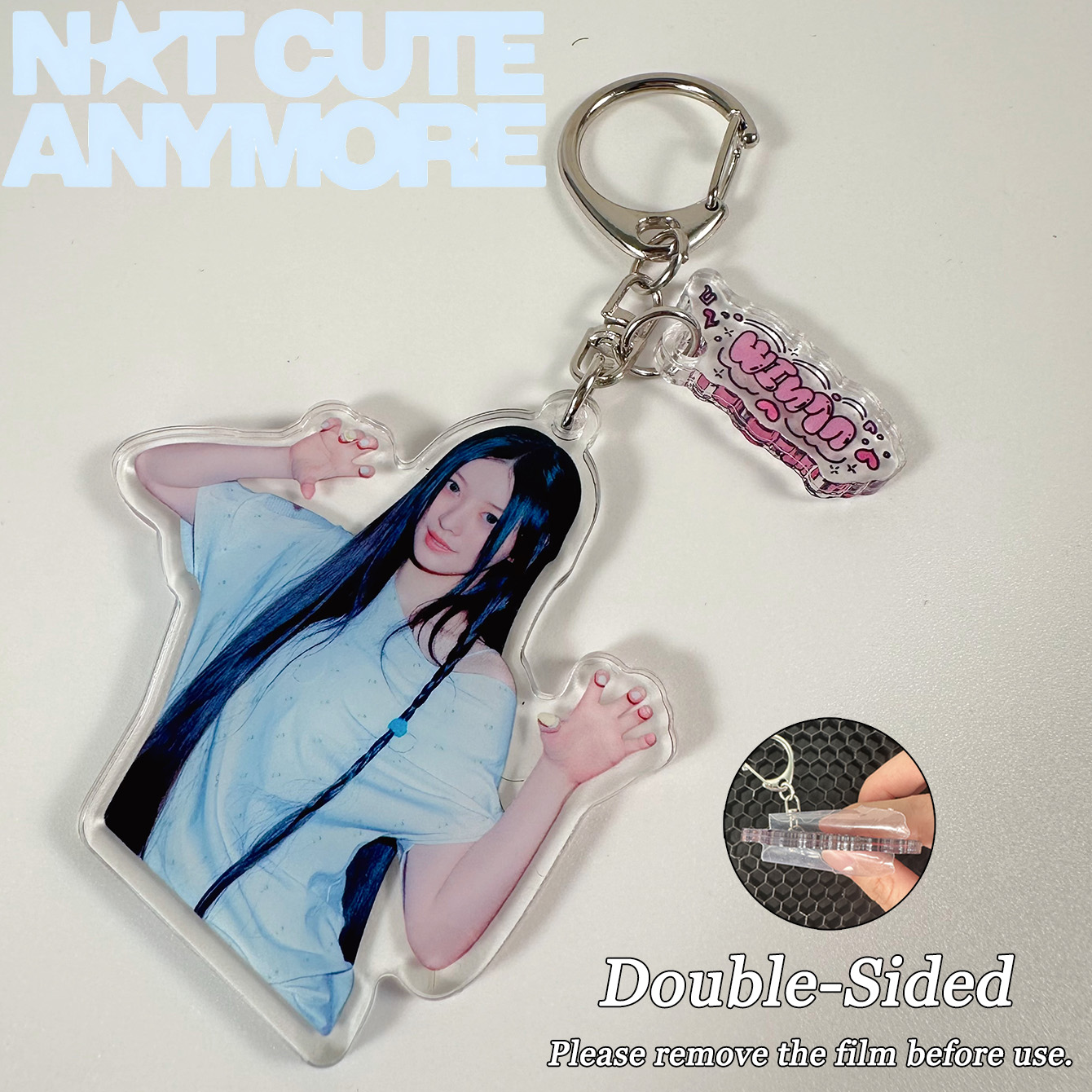 Illit Keychain, Wonhee, Iroha, - огляд і ціна Desk Setup Room
