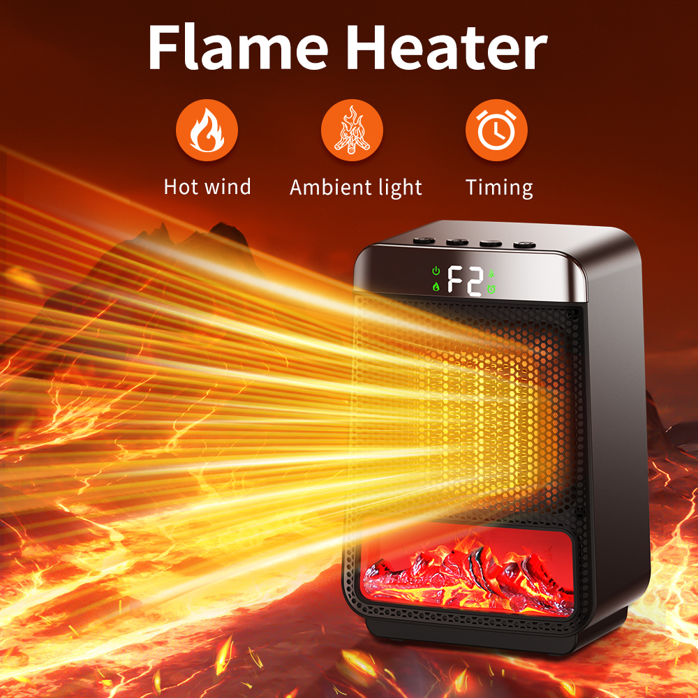 Portable Electric Heater For H - огляд і ціна Desk Setup Room