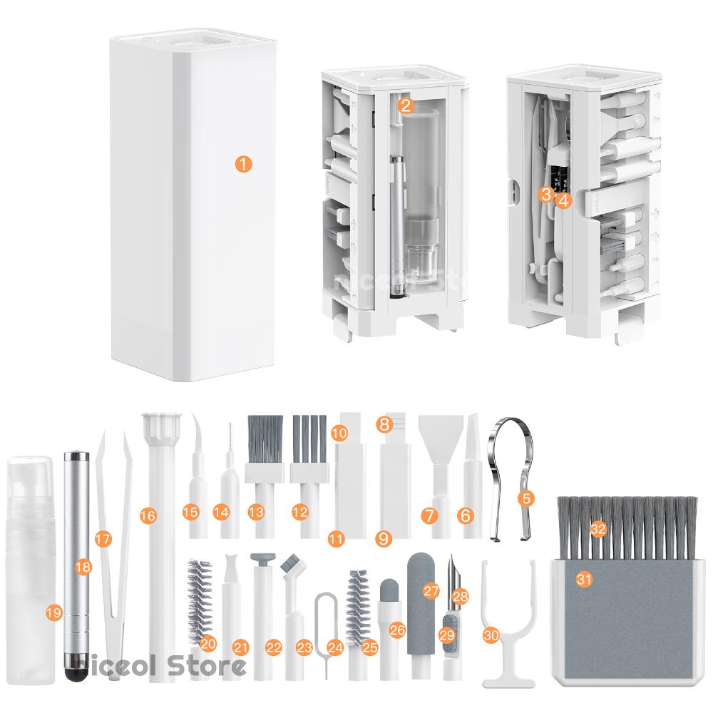 All-in-One Keyboard Cleaning K - огляд і ціна Monitor Cleaning Kit