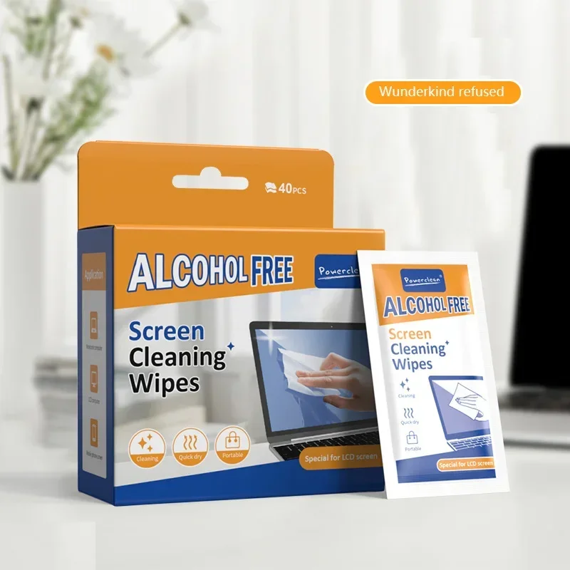 40PCS cleaning wipes - dry and - огляд і ціна Monitor Cleaning Kit