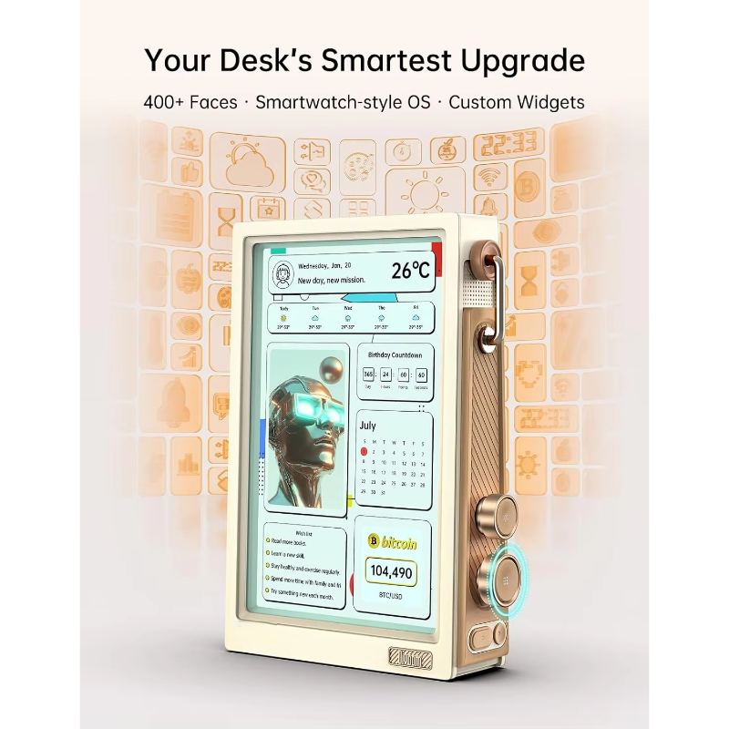 Digital Picture Frame Transpar - огляд і ціна Desk Setup Tech