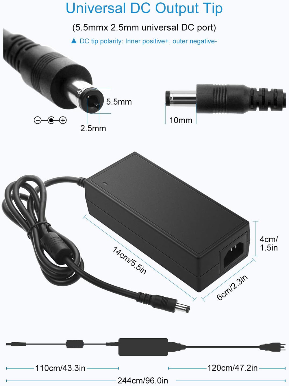 24V 6A Power Supply Adapter Co - огляд і ціна Monitor Cleaning Kit